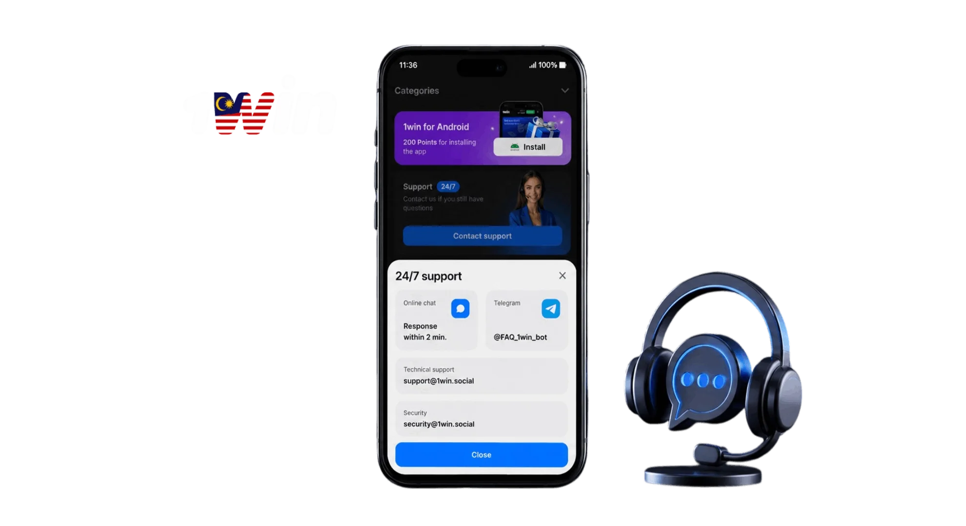 1win Support Service Channels 1win Support Service Channels